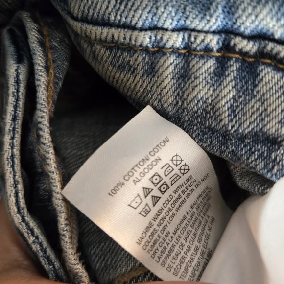 Lucky Brand Denim Jacket Women's X-Small Light Wash Cotton - Picture 10 of 11